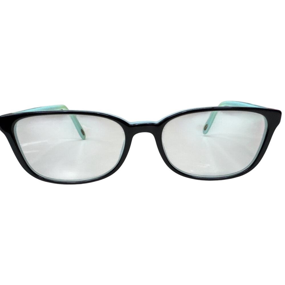 Tiffany & Co. Black / Blue Frame Eyeglasses w/ Case, Box & Certificate